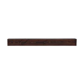 VEVOR Fireplace Mantel, 60" x 8" x 6", 50 lbs Weight Capacity, Natural Wood Mantel for Over Fireplace, Wall Mounted Floating Farmhouse Shelf